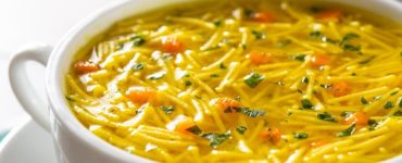 Ingredientes para la sopa de fideo
