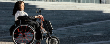 silla de rueda motorizada